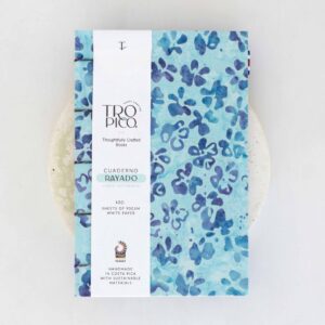 Purple Flowers – Cuaderno Rayado Mediano