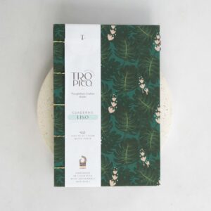 Monstera – Cuaderno Liso Mediano
