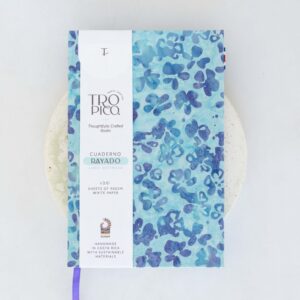 Purple Flowers – Cuaderno Rayado Mediano