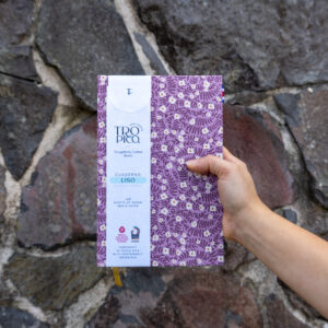 Purple garden – Cuaderno Liso Mediano
